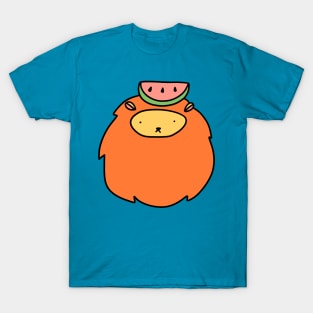 Watermelon Lion Face T-Shirt